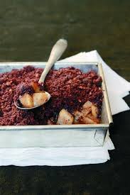 Crumble Chocolat Noisettes Poires Et Vanille Recette Crumble Crumble Recette