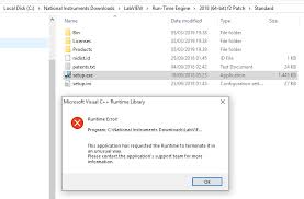 Solved Cannot Install Labview Runtime Engine 2018 On Windows 10 Pro V1809 Ni Community