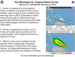 3:00 pm mdt sat aug 7 location: National Hurricane Center On Twitter Here Are The 5 Pm Ast Key Messages On Dorian Which Is Expected To Intensify Before Reaching The Lesser Antilles Late Monday Into Tuesday For More Information