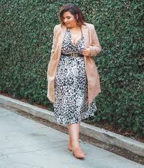 Leopard Is A Neutral I Love How Chic This Look Paired With Even More Neutrals Simple Expensive Looking And Absolutely Gorgeous Plussizeootd Plussize