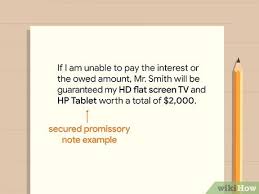 Maybe you would like to learn more about one of these? How To Write A Promissory Note 11 Steps With Pictures Wikihow