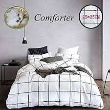 Black And White Twin Bedding Boy Pin By Ingrid On Home In 2020 White Comforter Black And White Bedspreads Black Comforter