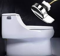 BESPORTBLE Poignée de chasse d'eau de toilette, poignée de rechange  universelle pour réservoir de toilettes, poignée de chasse d'eau latérale,  levier ...