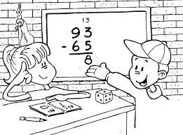 Pin De Mariela Salcedo En Para El Colegio Matematicas Para Colorear Ninos Escribiendo Para Colorear Matematicas