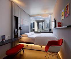 Citizenm Paris La Defense Citizenm Citizenladefense Hotel Design Ladefense Paris Hotel Bedroom Design Small Hotel Room Small Hotel