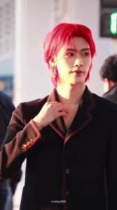 Ricky in Red Hair Transformation