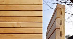 Sichtschutz holz modern sichtschutz terrasse holz sichtschutz garten selber bauen sichtschutzzaun garten. Sichtschutz Larche Modern S Hg Zaunfabrik Natur Unweit Der Scheiz