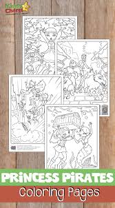 Otherwise there is a page with pirate coloring pages that might be more appropriate for boys. Princess Pirates Colouring Pages