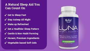 Amazon Com Luna 1 Natural Sleep Aid On Amazon 60 Non Habit Forming Vegan Capsules Herbal Sleeping Complex With Melato Herbalism Habit Forming Melatonin