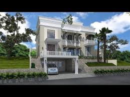 Sketchup House Exterior Design 4 Vray 3 4 Render Youtube Gray House Exterior House Exterior House Designs Exterior