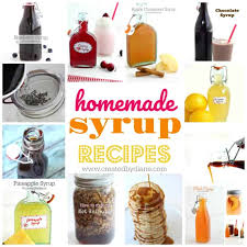 how to make coffee syrup created by diane