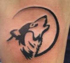 Wolf Moon Tattoo Moon Tattoo Tattoo Wolf Moon Gotgtattoo Wolf Moon Tattoo Simple Wolf Tattoo Wolf Tattoos