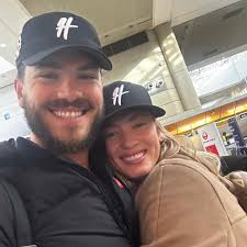 One year ago today I flew into LAX for our first date and now I'm dropping  you off here as my fiancé to go chase your dreams in Japan 🇯🇵🤍 Life is