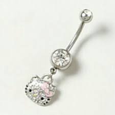 Hello Kitty Claire S Belly Piercing Ring Belly Jewelry Belly Piercing Jewelry