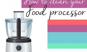 What you should do is soak any possible cleaners on a damp cloth. How To Clean Your Food Processor Kidspot