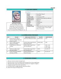 Format Resume Yang Baik In 2020 Resume Cover Letter For Resume Education Resume