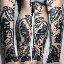 See more ideas about traditional tattoo, tattoos, sleeve tattoos. Black And Red Traditional Tattoo Sleeve Novocom Top