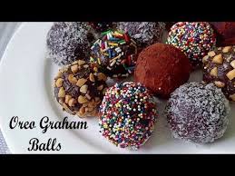 Oreo Graham Balls Recipe Graham Balls Youtube Graham Balls Balls Recipe Oreo
