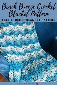 Each of them have a special design to make you this collection has 10 free crochet blanket patterns that were all made with red heart super saver yarn. Beach Breeze Crochet Blanket Pattern Crochet Ripple Pattern Crochet Blanket Crochet Blanket Patterns