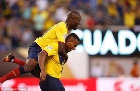 (nov 4, 1989) 5'10 168lbs. Ecuador 4 0 Haiti Antonio Valencia And Enner Valencia Strike As Side Dominate To Progress In The Copa America Daily Mail Online
