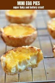 Mini Egg Pies Recipe Filipino Food Dessert Asian Desserts Egg Tart Recipe