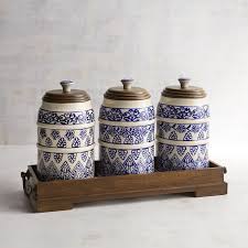 Check spelling or type a new query. White Kitchen Canisters Blue Instaimage