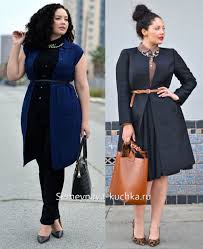 как стильно одеваться полной женщине в 40 лет фото Moda Dlya Polnyh Zhenshin Moda Dlya Pyshnyh Zhenshin Odezhda Dlya Polnyh Ofisnyj Stil