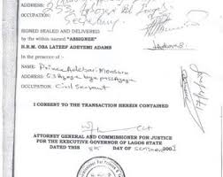 Assignment must have been intended. What Is A Deed Of Assignment And The Foolish Risk Your Taking For Not Having A Deed Of Assignment For Your Land Omonile Lawyer