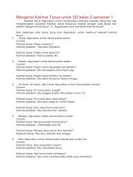 Mengapa, berapa, ke mana, dll.) sebagai konjungsi subordinatif bukan sebagai kata tanya. Kata Tanya