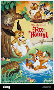 THE FOX AND THE HOUND, US poster, from left: Copper, Tod, 1981, © Buena  Vista/courtesy Everett Collection Stock Photo - Alamy