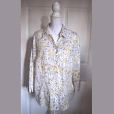 Alfred Dunner Blouse Button Down Size 20 Plus Size