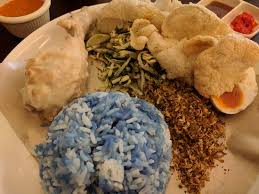 1 hujung batang serai dketuk. Nasi Kerabu With Ayam Percik Picture Of Makan Time Petaling Jaya Tripadvisor