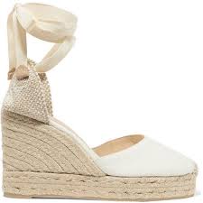 Ribbon Wedges Women S Fashion Footwear Wedges On Carousell