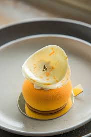 Mandarin White Chocolate And Passion Fruit Mousse Passion Fruit Mousse Passion Fruit Dessert Plating