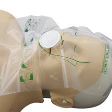 Reuseable cpr face mask/cpr face shield for first aid training reference photos packed with ziplock bags and cartons, 500pcs/carton. Hypaguard Flat Face Shield Resuscitation Masks Safety First Aid