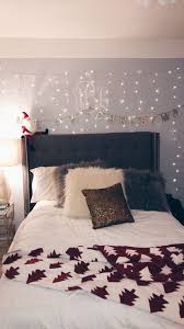 These options from urban outfitters come in soothing colors that'll make you want to curl up in bed for hours on end. Vsco Avalaynee Christmas Decorations Bedroom Dorm Room Christmas Decorations Holiday Room