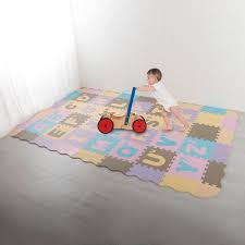 Cotonie Baby Play Mat With Fence Interlocking Foam Floor Tiles With Crawling Mat Walmart Com Walmart Com