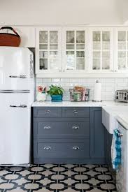 White washed walnut kitchen cabinets. Stylish Two Tone Kitchen Cabinets For Your Inspiration Hative