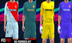 Popular items include the polo shirts, jackets, tracksuits and training tops. As Monaco Kits 2018 19 Pes Psp Ppsspp Kazemario Evolution