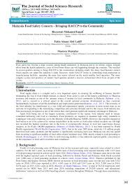 Malaysians are very friendly and laid back in general. Pdf Malaysia Food Safety Concern Bringing Haccp To The Community