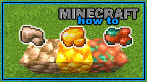 In minecraft, raw copper is a new item that was introduced in the caves & cliffs update: How To Use Raw Metals Iron Gold Copper In Minecraft 1 17 Easy Minecraft Tutorial Youtube