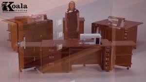 And since you're designing your koala studio, you'll be sewing in total comfort. Koala Studios Storage Options Custom Sewing Cabinets Youtube