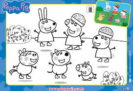 The show revolves around peppa, an anthropomorphic female pig as she interacts with her friends and pig family members. Activities Peppa Pig Official Site Welcome To The Activities Page