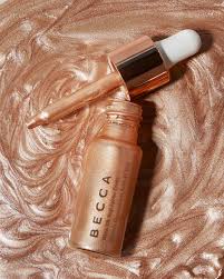 Raise Your Hand If You Are Totally Mesmerized By Glow Silk Highlighter Drops Need That Glo Becca Makeup Becca Cosmetics Aesthetic Makeup
