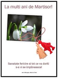 Astazi este ziua ta treci prin ea incetisor lasa grijile deoparte la multi ani de martisor! La Multi Ani De Martisor Little Sketches Of Us