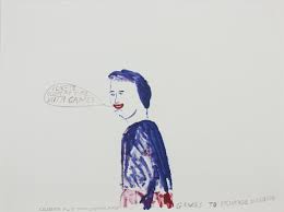 1stdibs Com Chris Johanson I Like To Occupy My Time With Games With Images Art Drawings Text Art