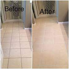 Subway tile step by step tutorial part two and grout. Poyblend Grout Renew Is Amazing Just Had To Do My Own Before After It Was So Easy I Used Antique Linen Y Dinning Room Decor Grout Renew Dining Room Rug