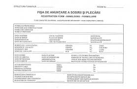 Ofertele speciale cuprind oferte de cazare avantajoase lansate de hotelieri in ideea cresterii vanzarilor pentru intreg sezonul sau doar pentru anumite perioade de sezon, oferte care nu se pot incadra in. Fisa De Anuntare A Sosirii Si Plecarii Turistilor
