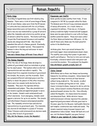 When the last king, tarquin the proud was expelled from the city. Roman Republic Reading And Worksheet By James Gasparo Tpt