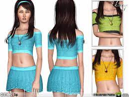 151 creations found on alecseycool.tumblr.com. Ekinege S Knit Crop Top Teen S93